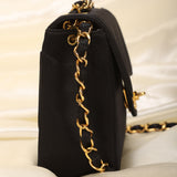 Extremely Rare Chanel Satin Mini Half Flap