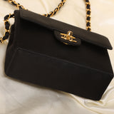 Extremely Rare Chanel Satin Mini Half Flap