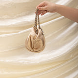 Rare Chanel Satin Croissant Bag
