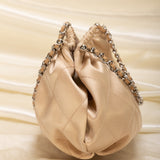 Rare Chanel Satin Croissant Bag