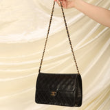 Chanel Lambskin Half Flap