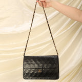 Chanel Lambskin Half Flap