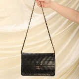 Chanel Lambskin Half Flap