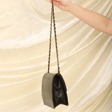 Chanel Lambskin Half Flap