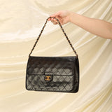 Chanel Lambskin Half Flap