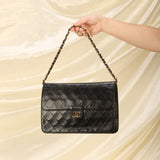 Chanel Lambskin Half Flap