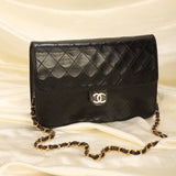 Chanel Lambskin Half Flap