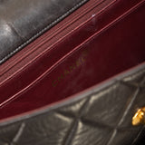 Extremely Rare Chanel Lambskin Double Turnlock Shoulder Bag