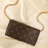 Louis Vuitton Monogram Wallet on Chain