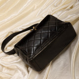 Extremely Rare Chanel Lambskin Double Turnlock Shoulder Bag