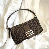 Fendi Zucca Baguette Bag