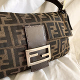 Fendi Zucca Baguette Bag