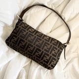 Fendi Zucca Baguette Bag