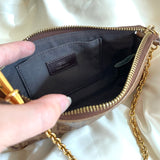 Fendi Zucchino Leather Mini Bag