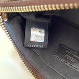 Fendi Zucchino Leather Mini Bag