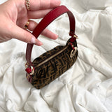 Fendi Zucca Shoulder Bag