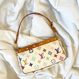 Rare Louis Vuitton Multi-Color Pochette