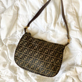 Fendi Zucca Shoulder Bag