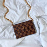 Louis Vuitton Damier Ebene Wallet on Chain