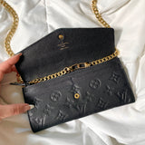 Louis Vuitton Curieuse Empreinte Leather in Navy