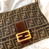 Rare Fendi Zucca Mama Bag