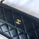 Chanel Caviar Wallet on Chain