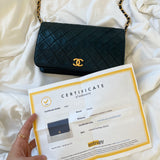 Chanel Full Flap Medium Lambskin Full Flap Bag