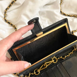 Chanel Caviar Wallet on Chain