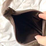 Prada Chocolate Nylon Bag