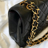 Chanel Lambskin Half Flap