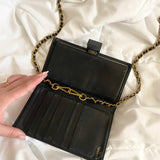 Chanel Caviar Wallet on Chain