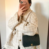 Chanel Full Flap Medium Lambskin Full Flap Bag