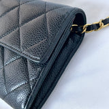 Chanel Caviar Wallet on Chain