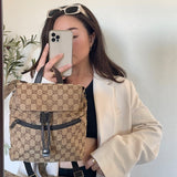 Gucci Monogram Backpack