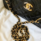 Chanel Lambskin Half Flap
