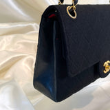 Rare Chanel Jersey Medium Double Flap Bag