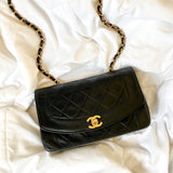 Chanel Diana Lambskin Flap Bag