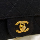 Rare Chanel Jersey Medium Double Flap Bag