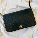 Chanel Full Flap Medium Lambskin Full Flap Bag