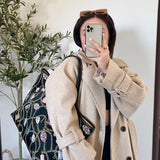 Extremely Rare Gucci Silk Motif Tote