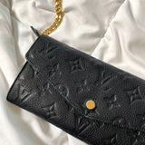 Louis Vuitton Curieuse Empreinte Leather in Navy